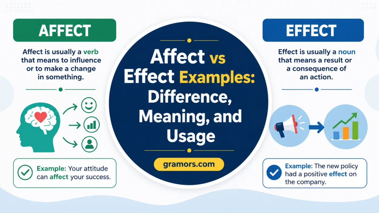 affect vs effect examples