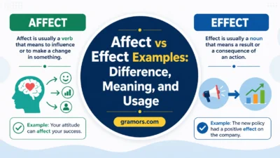 affect vs effect examples