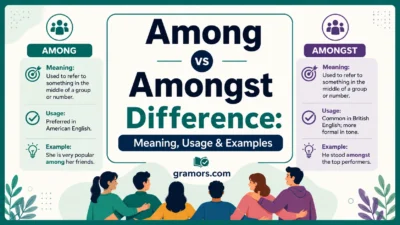 Among vs Amongst