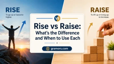 Rise vs Raise