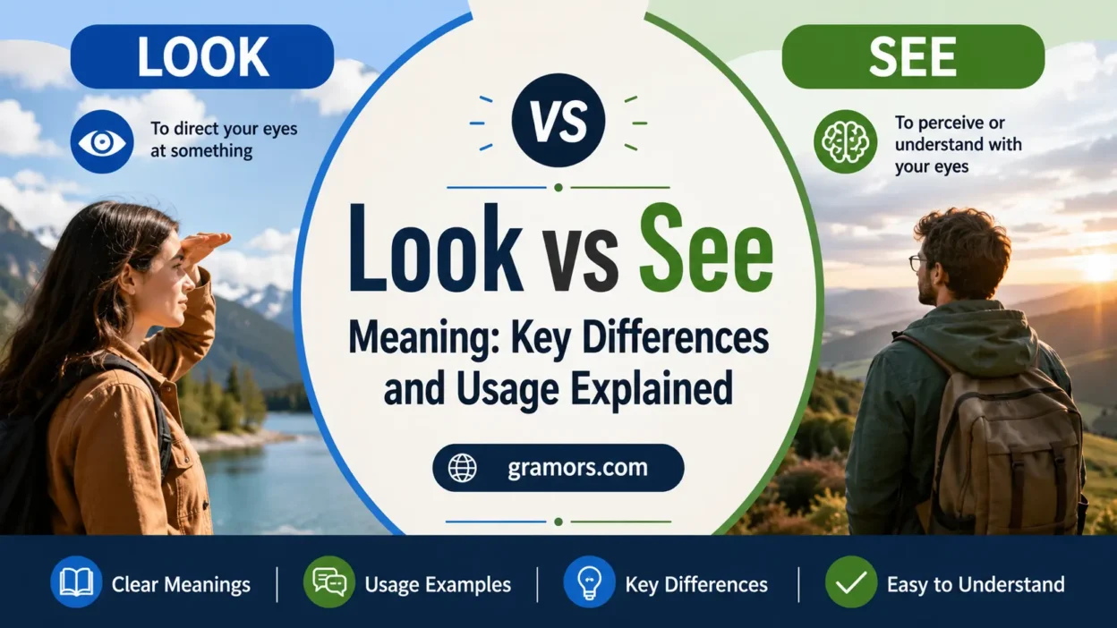 Look vs See