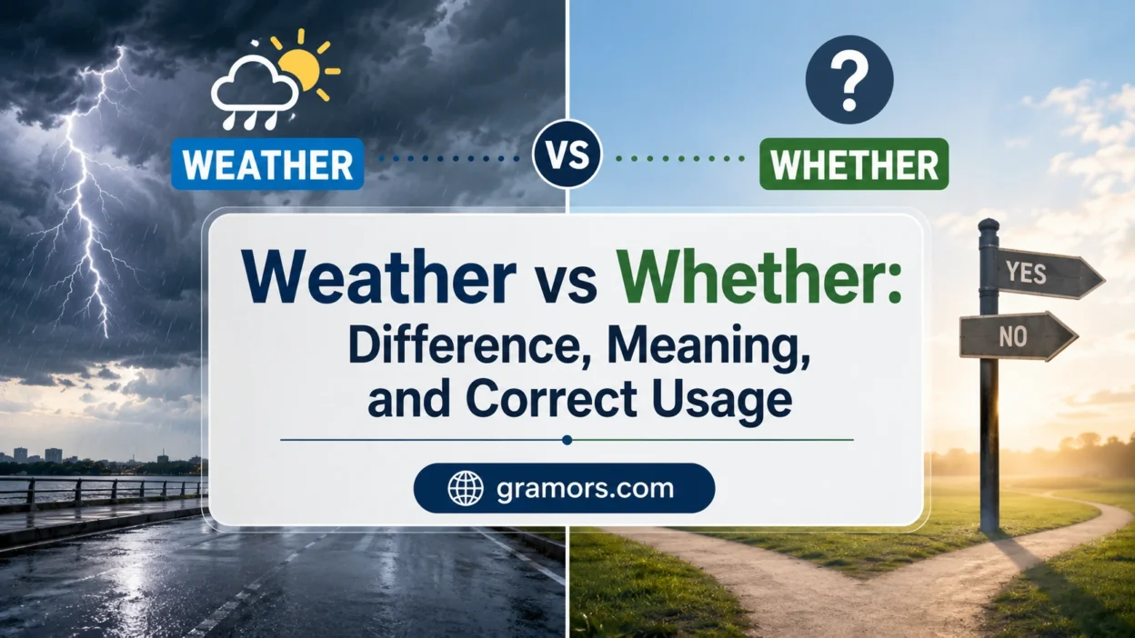 weather vs whether