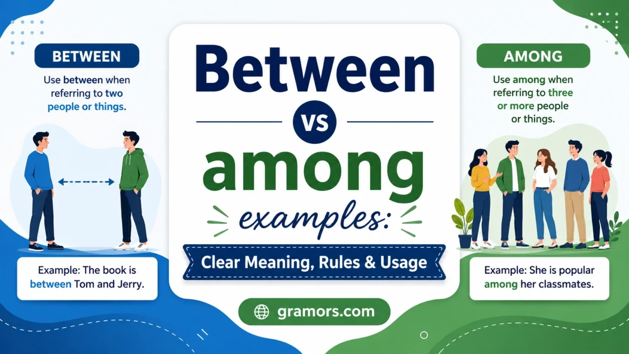 between vs among