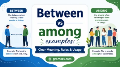 between vs among
