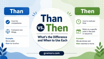 than vs then examples
