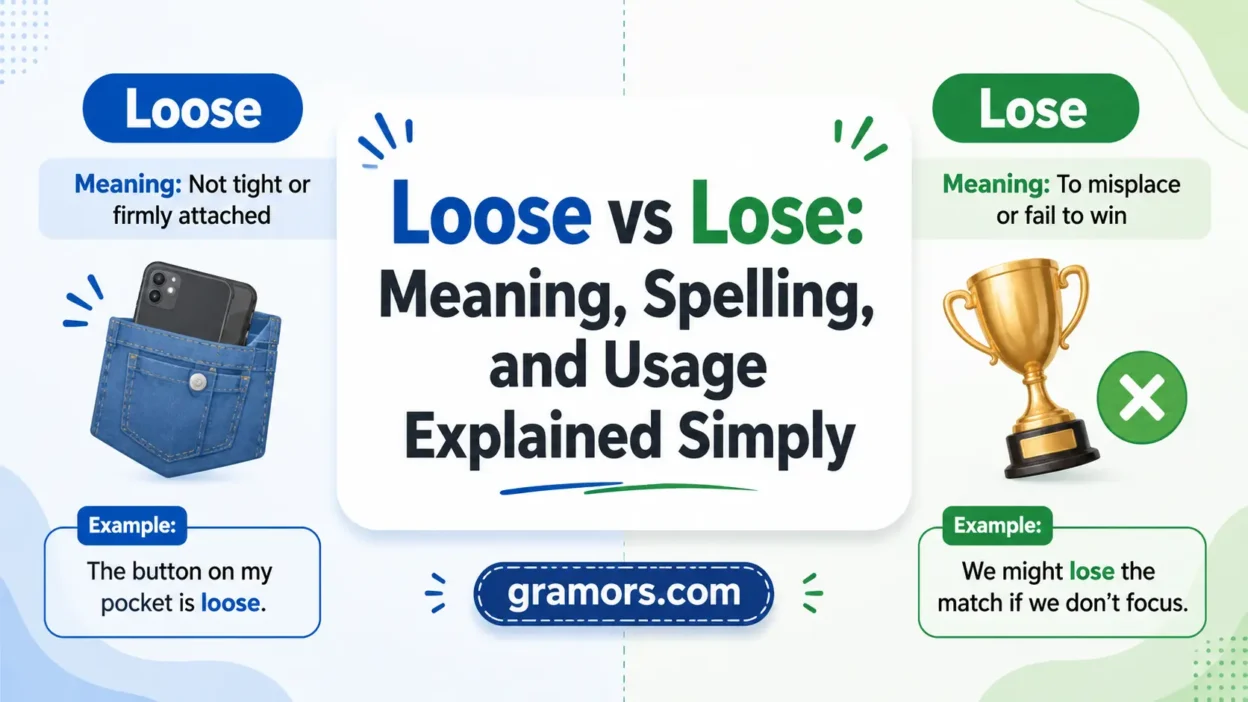 Loose vs Lose: