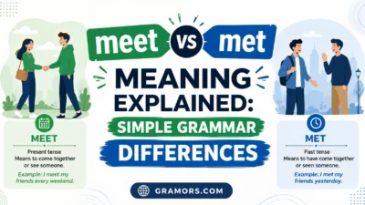 meet vs met