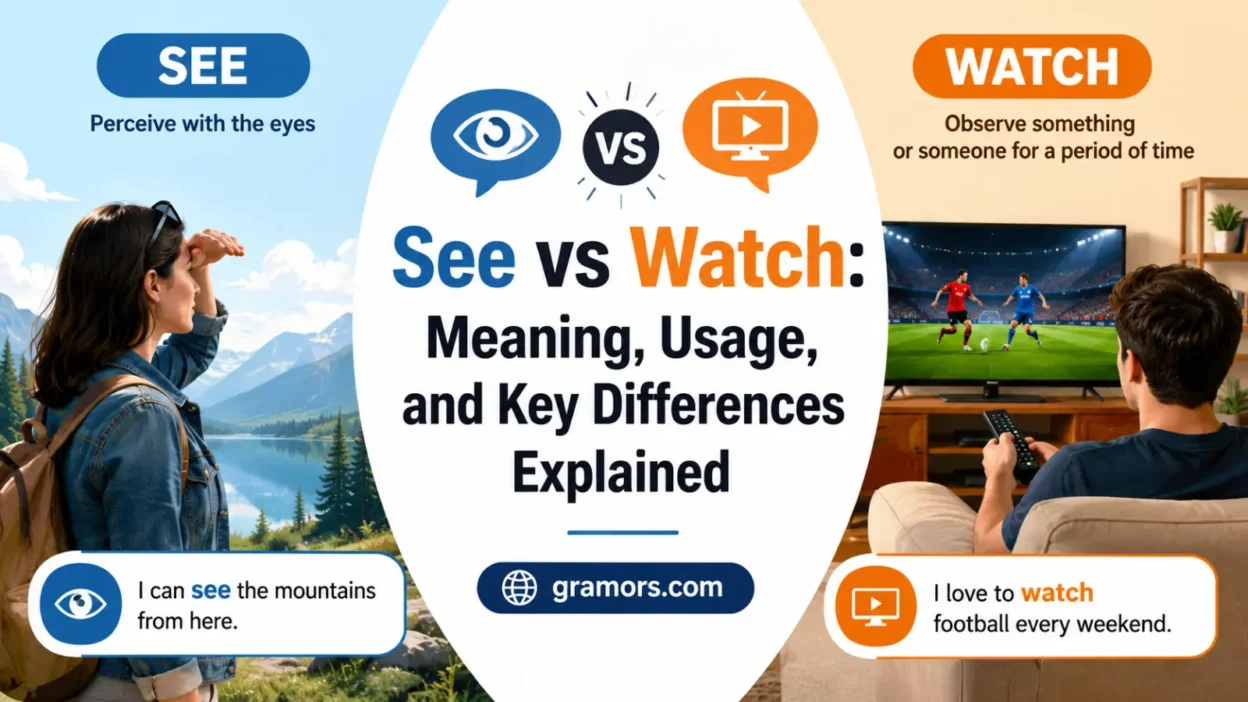 See vs Watch