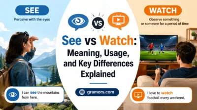 See vs Watch