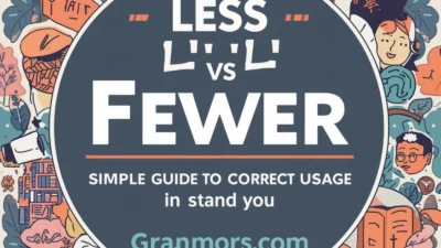 Title Tag:Less vs Fewer: Simple Guide to Correct Usage in English