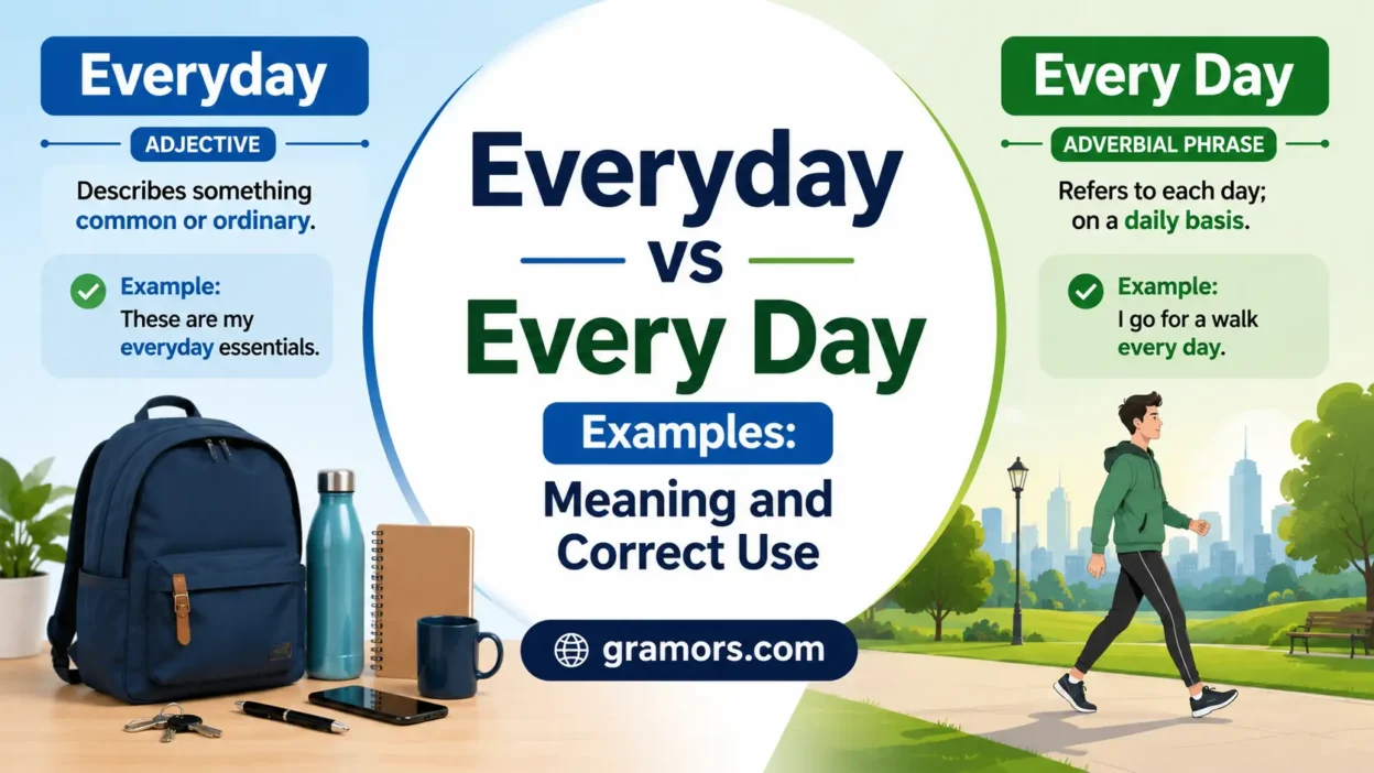 Everyday vs Every Day Examples