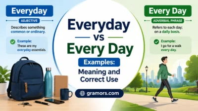 Everyday vs Every Day Examples