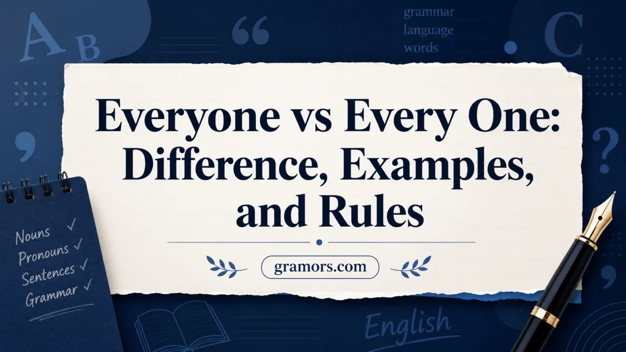 Everyone vs Every One