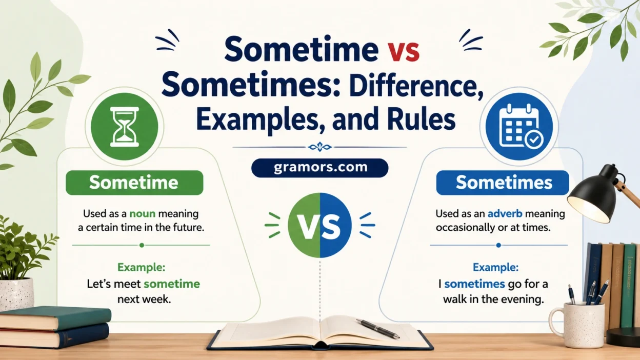 Sometime vs Sometimes