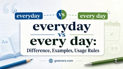 everyday vs every day